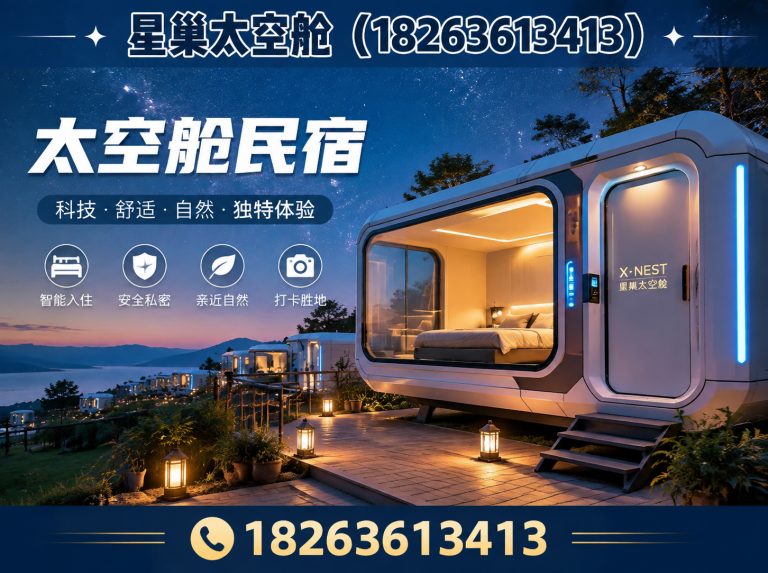 昌邑市太空舱民宿展示图